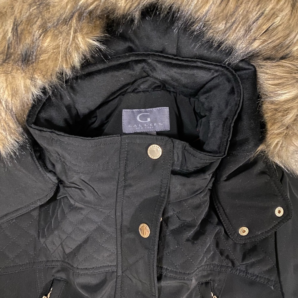 Nordstrom Gallery faux fur parka - Picture 3 of 6